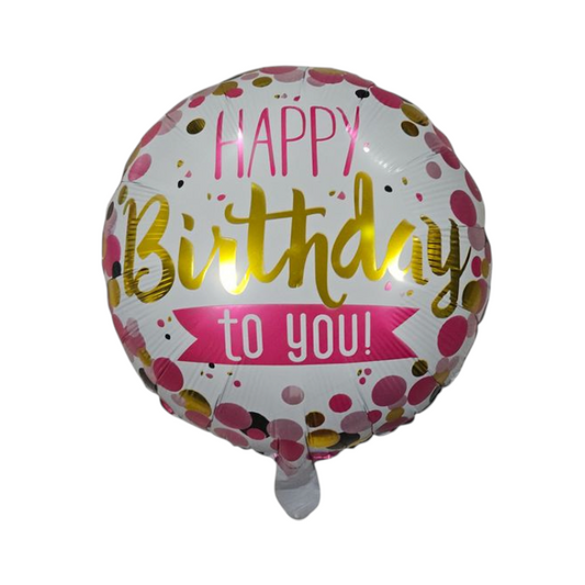 Happy Birthday Foil Balloon 18"