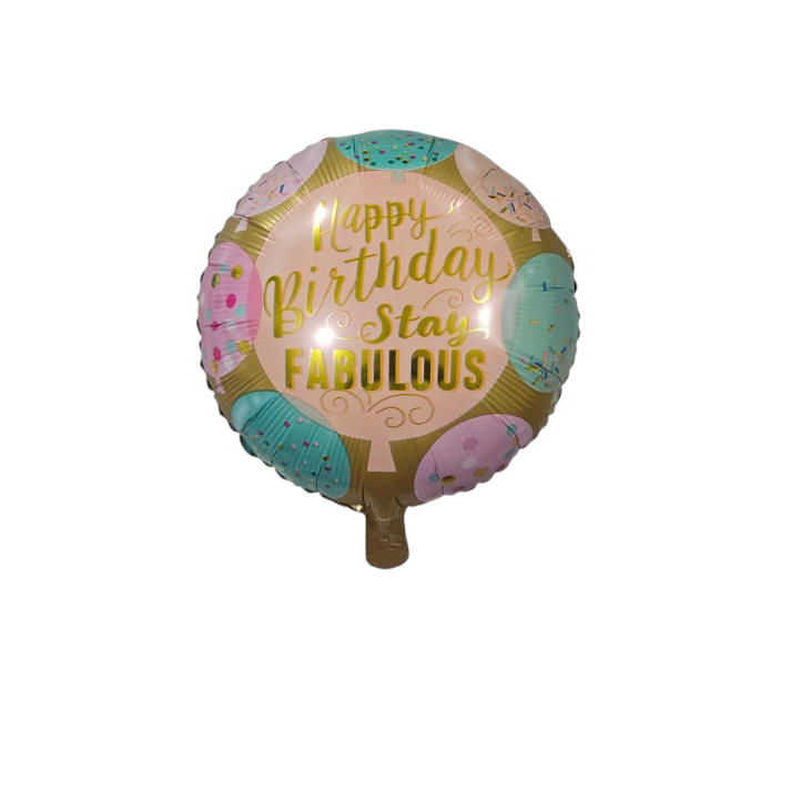 Happy Birthday Foil Balloon 18"