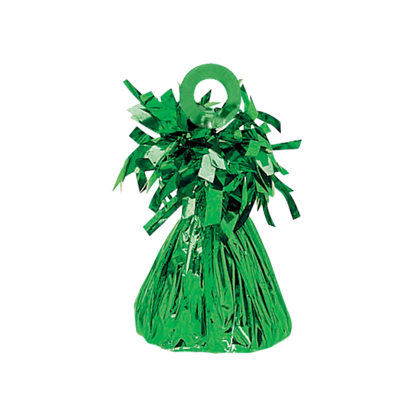 Green Small Foil Balloon Weight