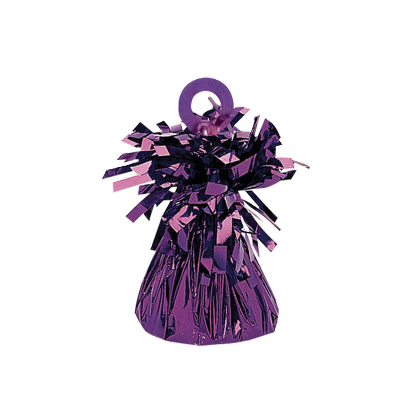 Purple Small Foil Balloon Weight