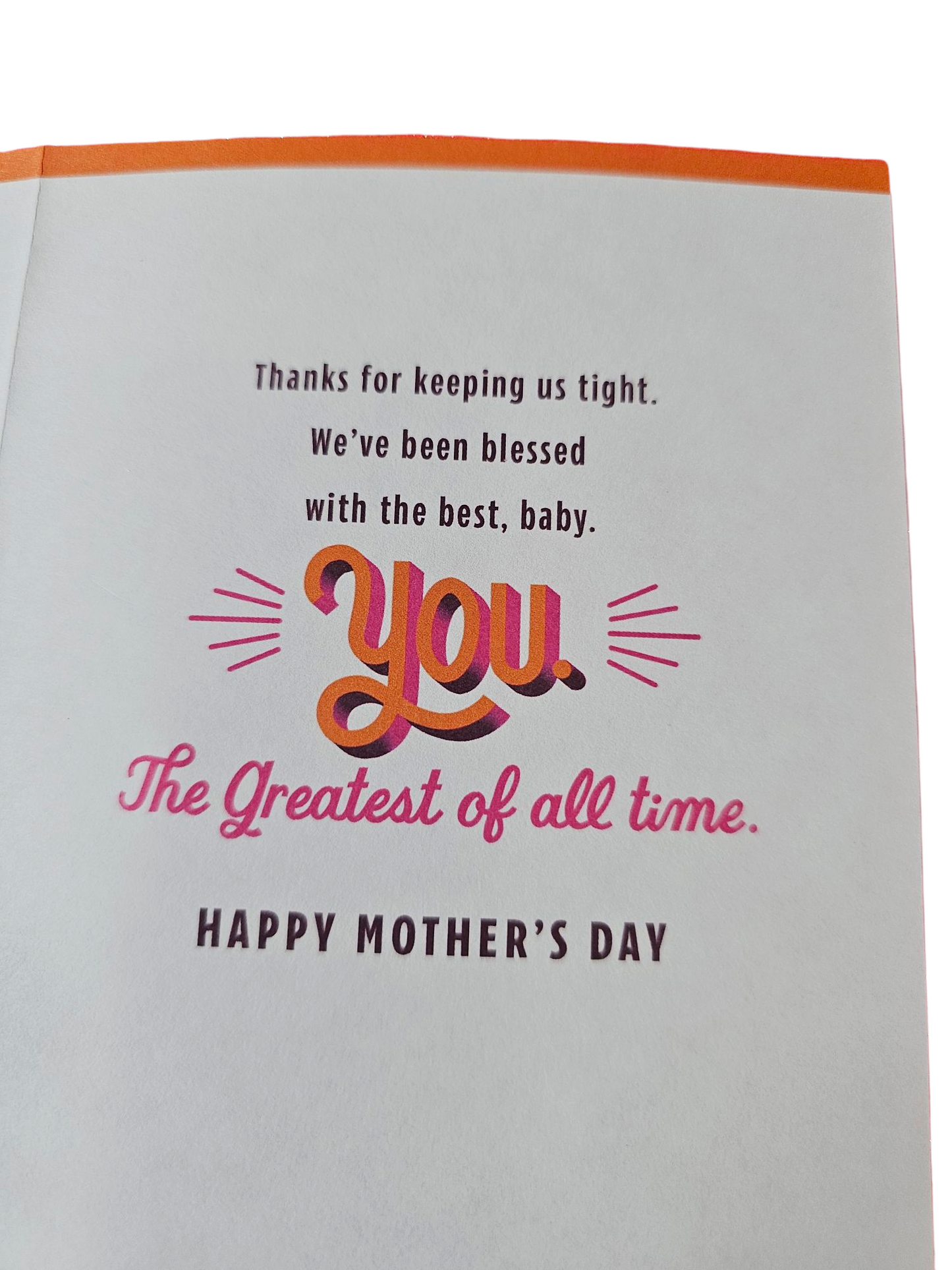 Stunning Hallmark Mahogany Mother's Day Gift Card