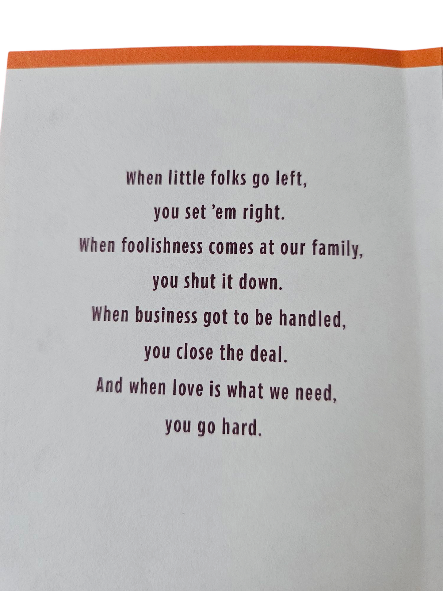 Premium Hallmark Mahogany Mother's Day Gift Card