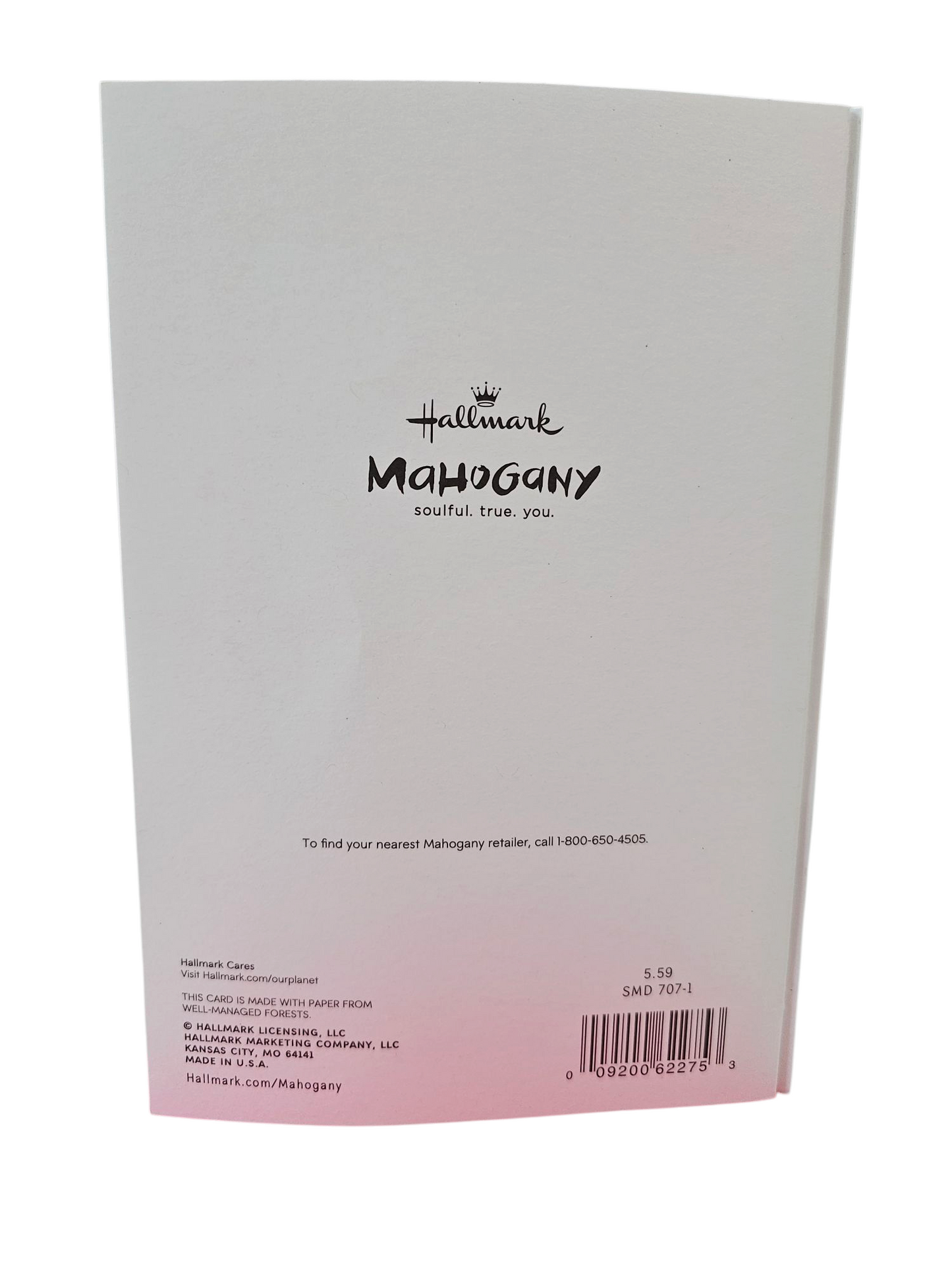 Elegant Hallmark Mahogany Mother's Day Gift Card