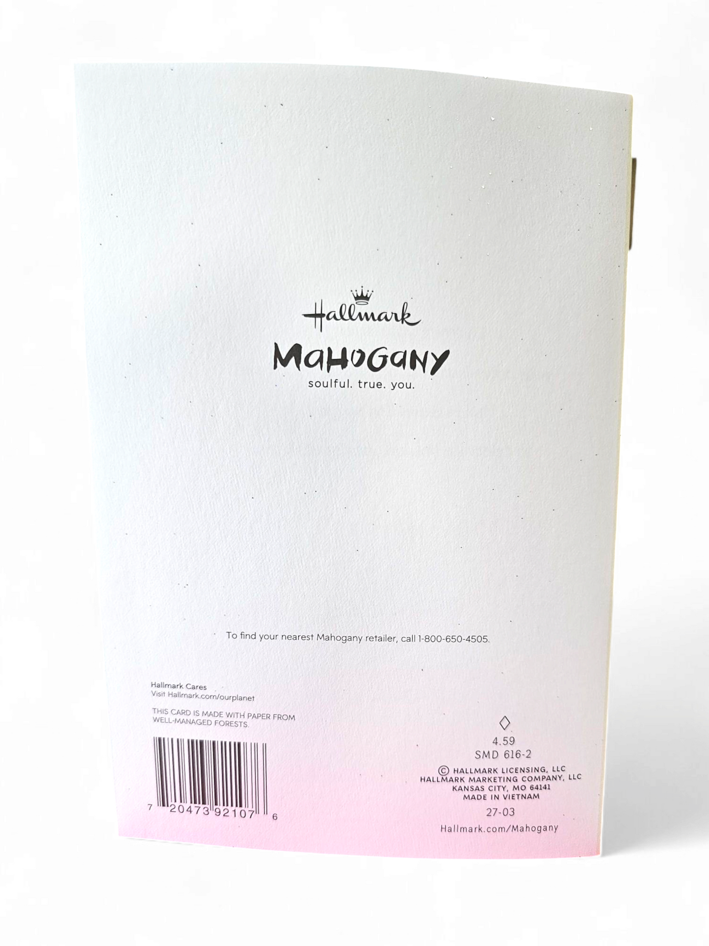 Premium Hallmark Mahogany Mother’s Day Gift Card for Sister