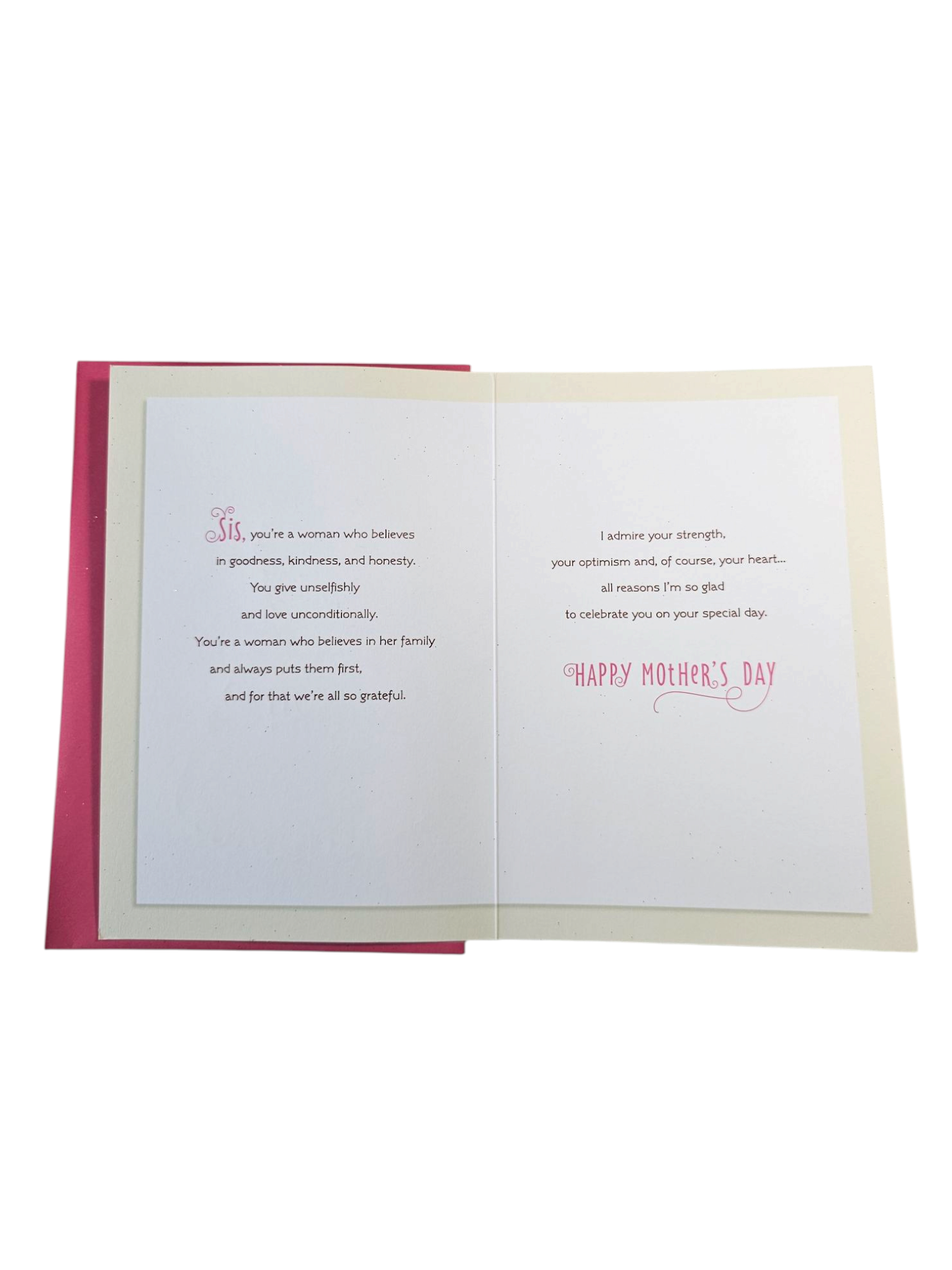 Hallmark Mahogany Mother’s Day Gift Card for Sister