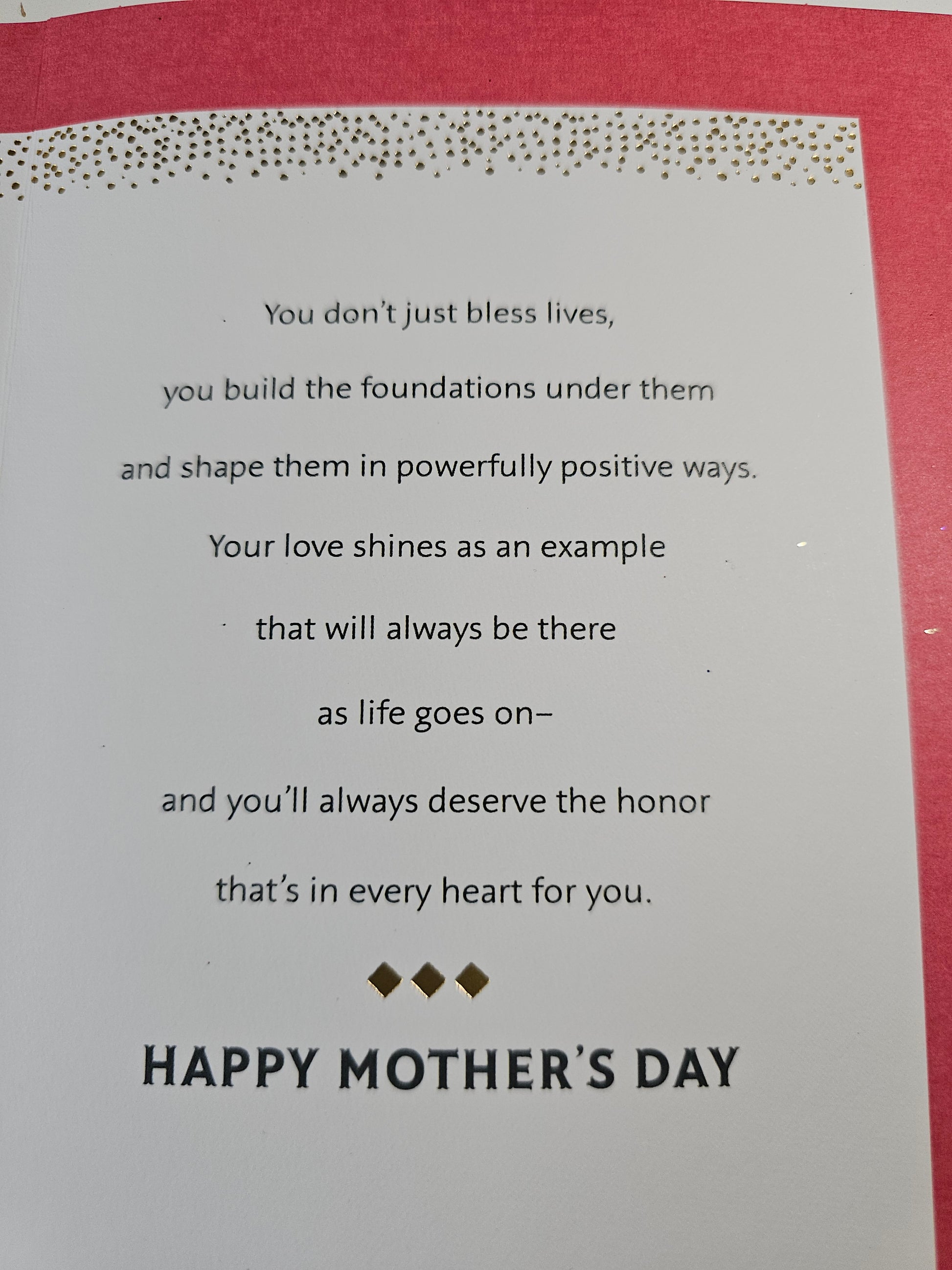 Stunning Hallmark Mahogany Sister Mother’s Day Gift Card
