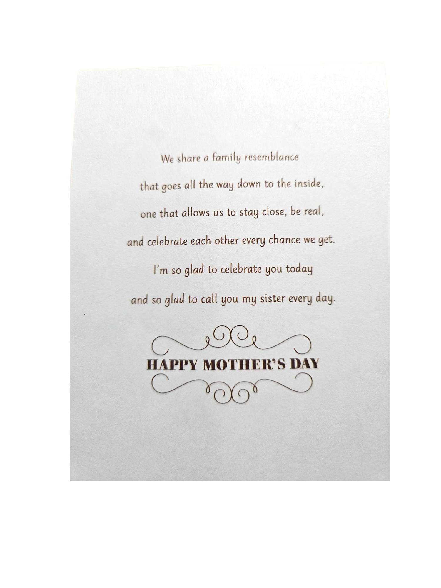 Shop Hallmark Mahogany Mother's Day Gift Card