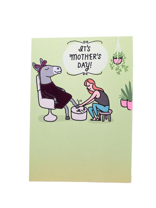 Shoebox Mother's Day Card