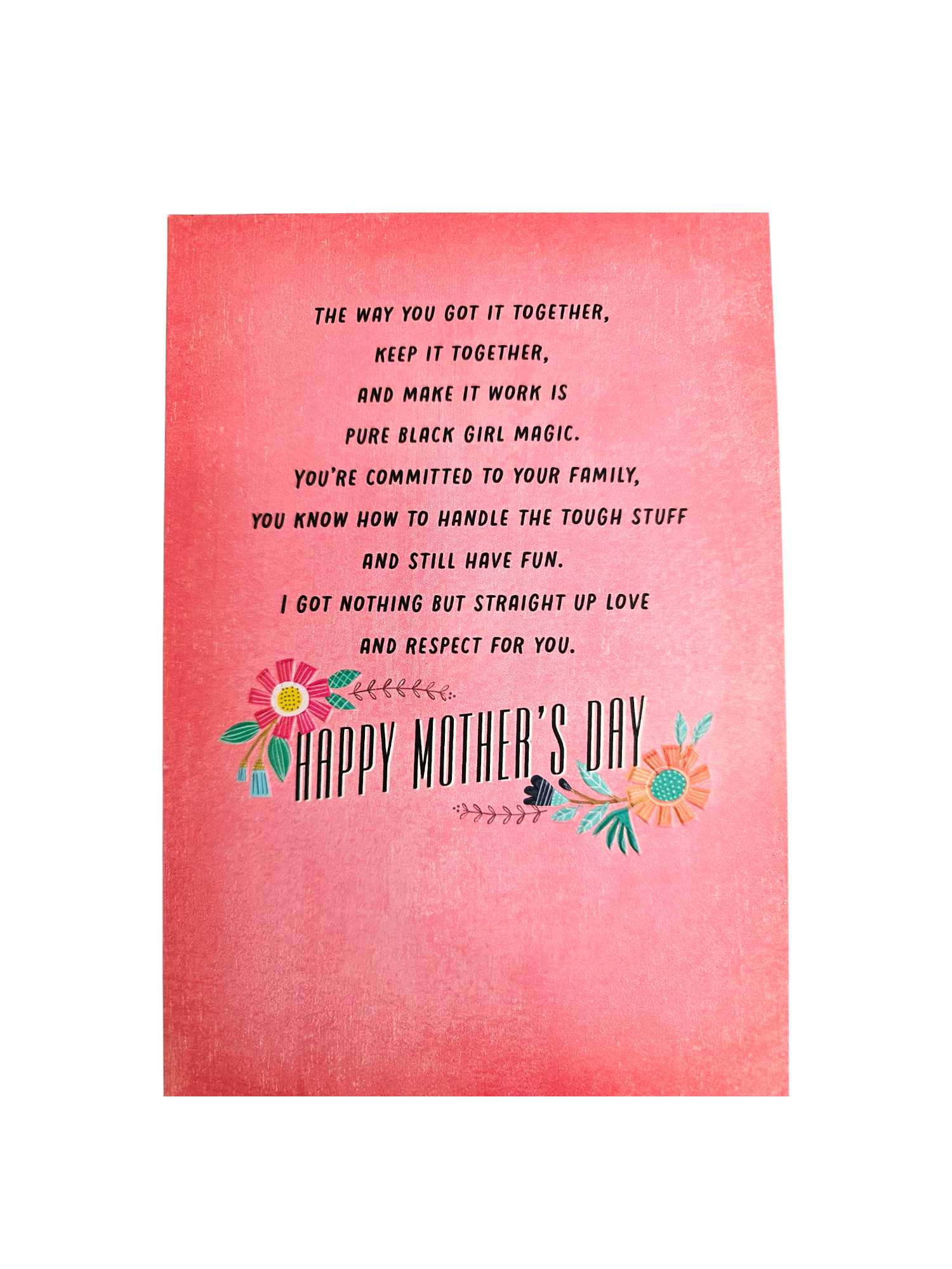 Buy Beautiful Hallmark Mahogany Mother's Day Gift Card