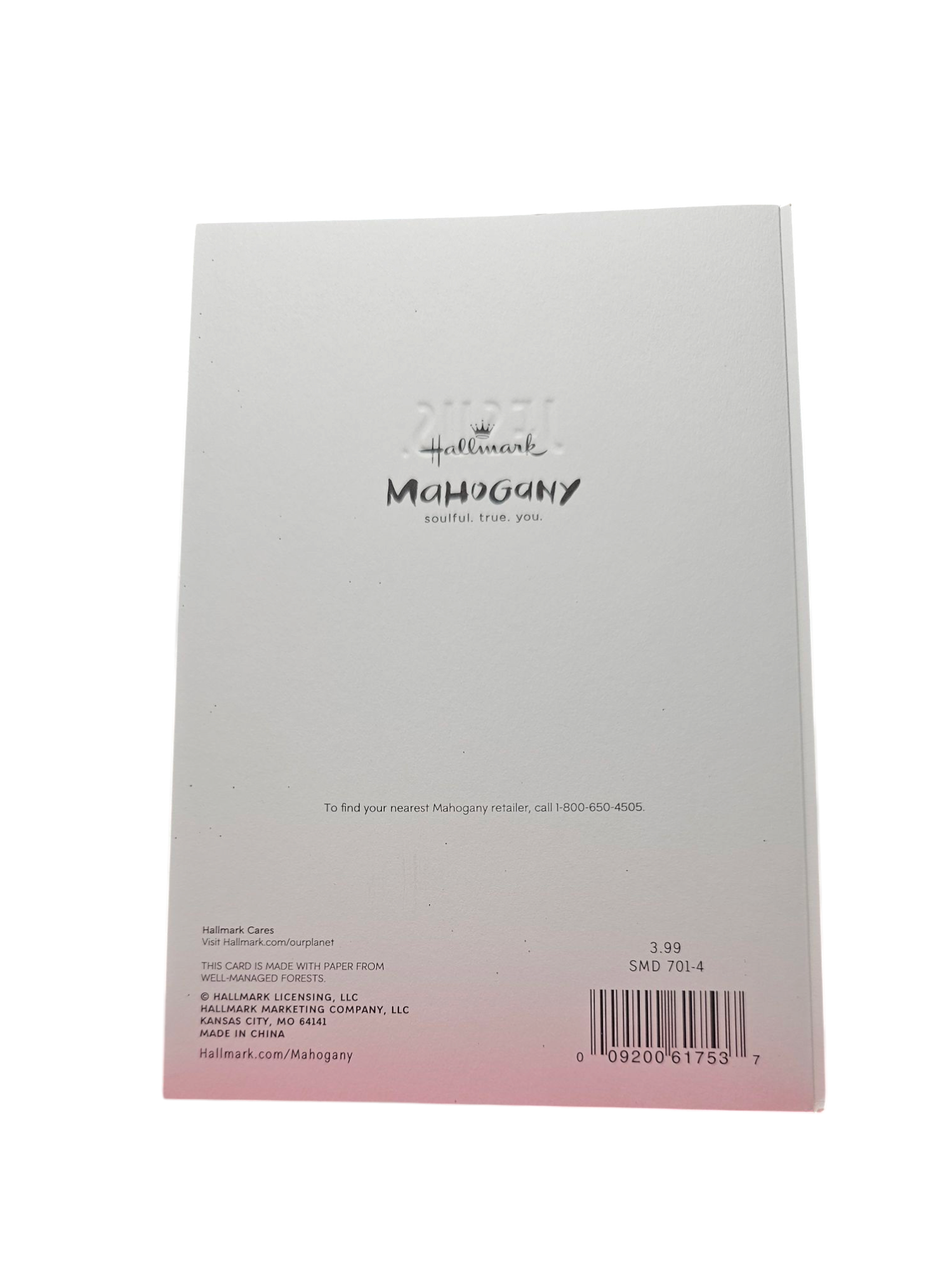 Shop Beautiful Hallmark Mahogany Mother's Day Card