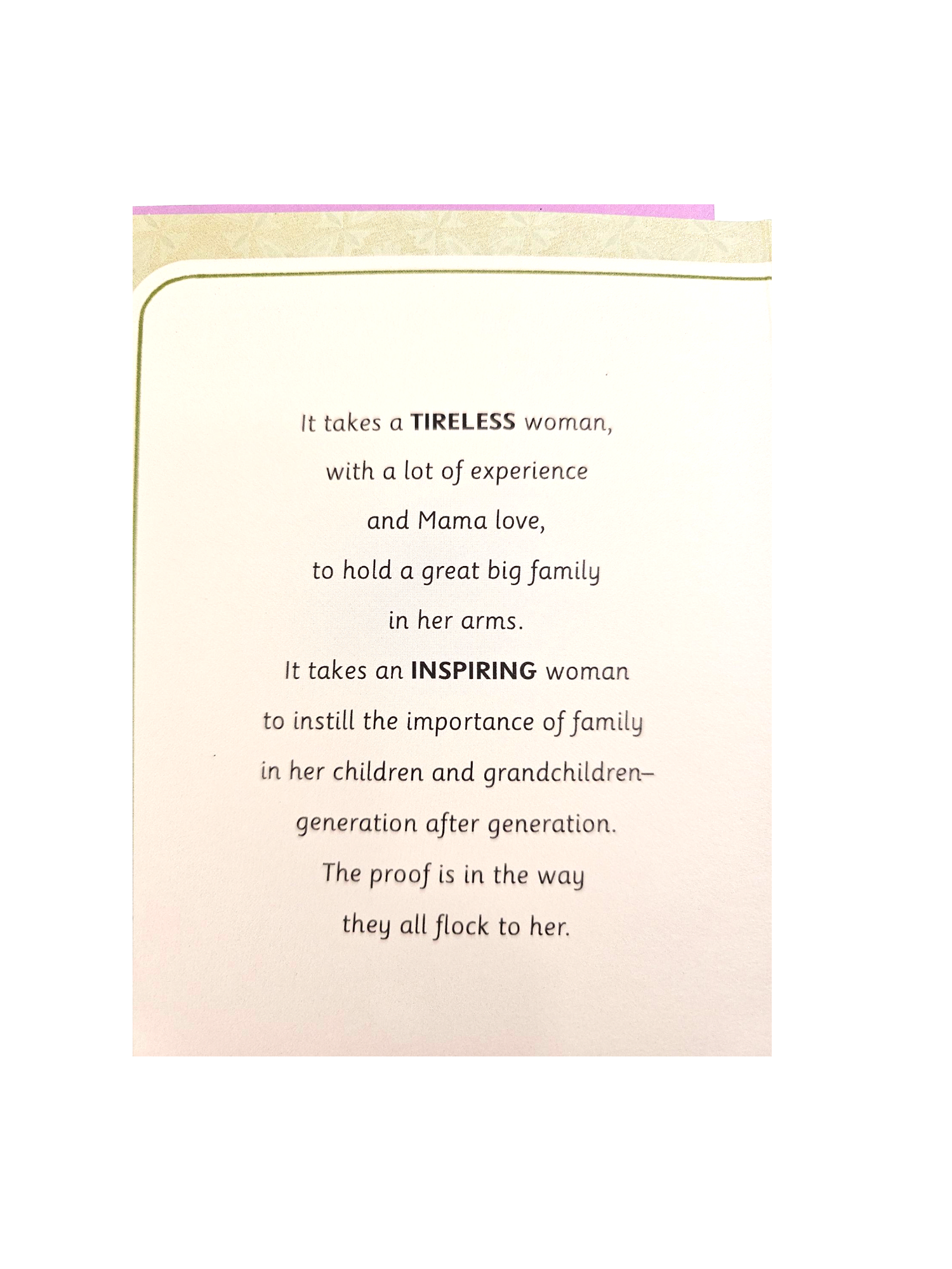 Shop Hallmark Mahogany Grandmother Mother's Day Card