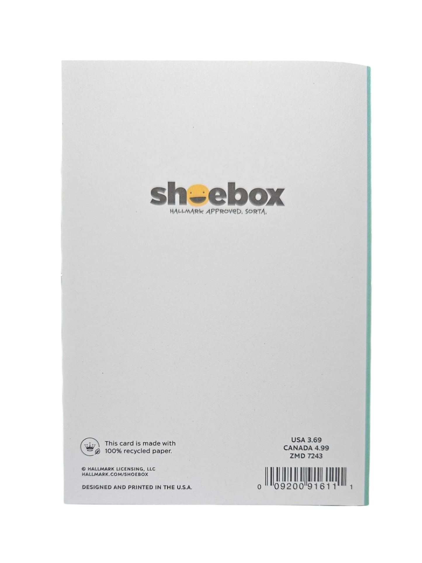 Shoebox Mother's Day Card