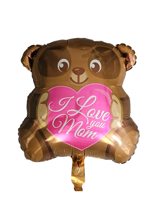 I Love You Mom Foil Balloon 18-inch