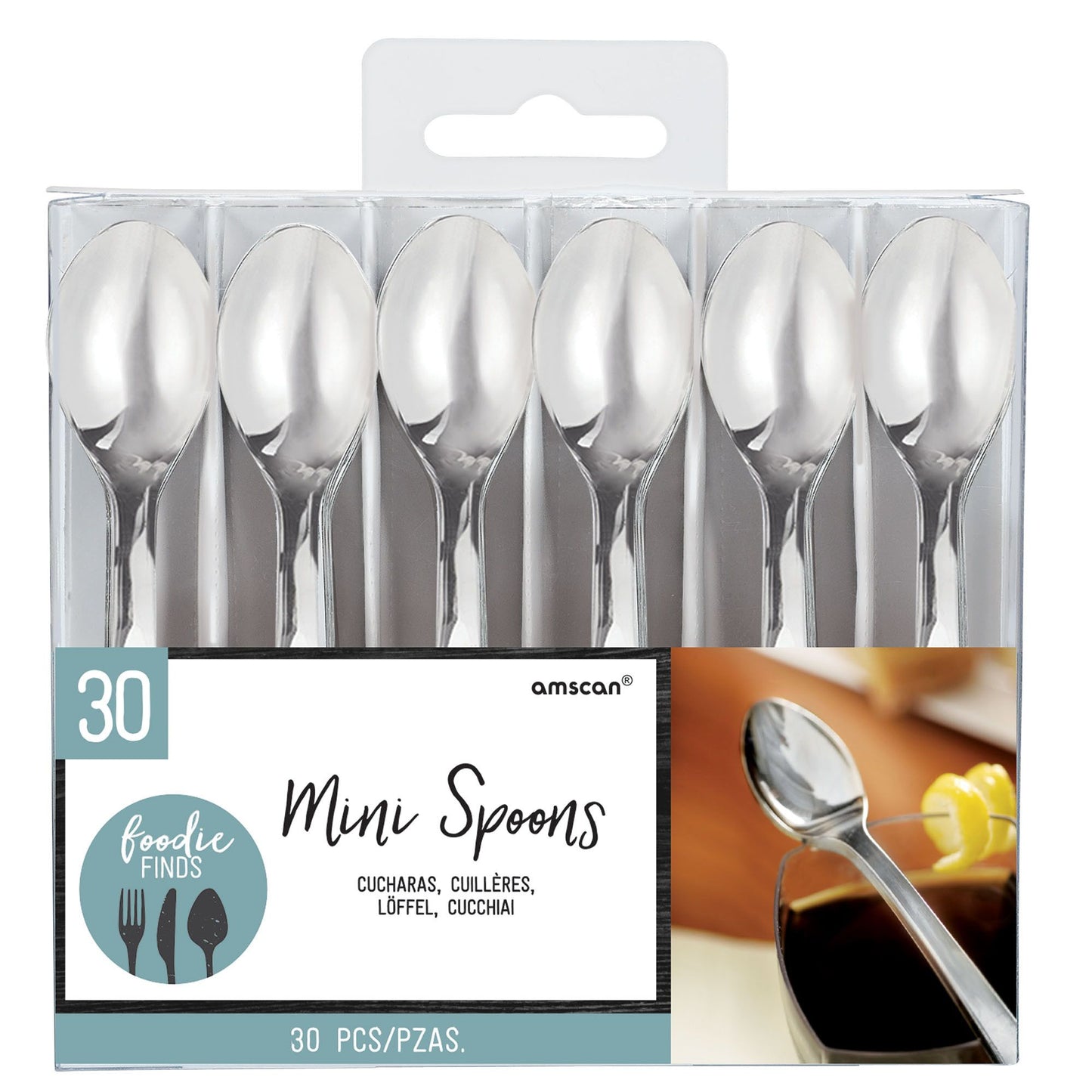 Mini Spoons Hi-Ct. - Silver