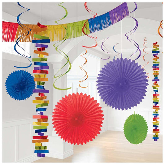 Rainbow Hanging Decorating Kit