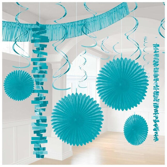 Caribbean Blue Hanging Decorating Kit