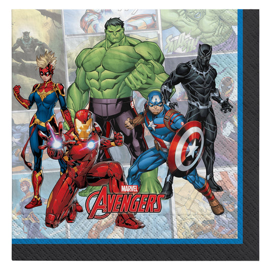 Marvel Powers Unite Luncheon Napkin