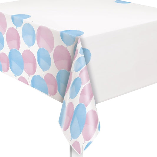 Gender Reveal Plastic Table Cover