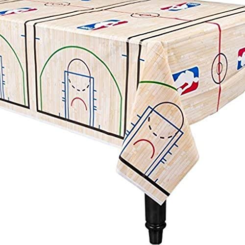 Spalding Basketball Plastic Table Cover