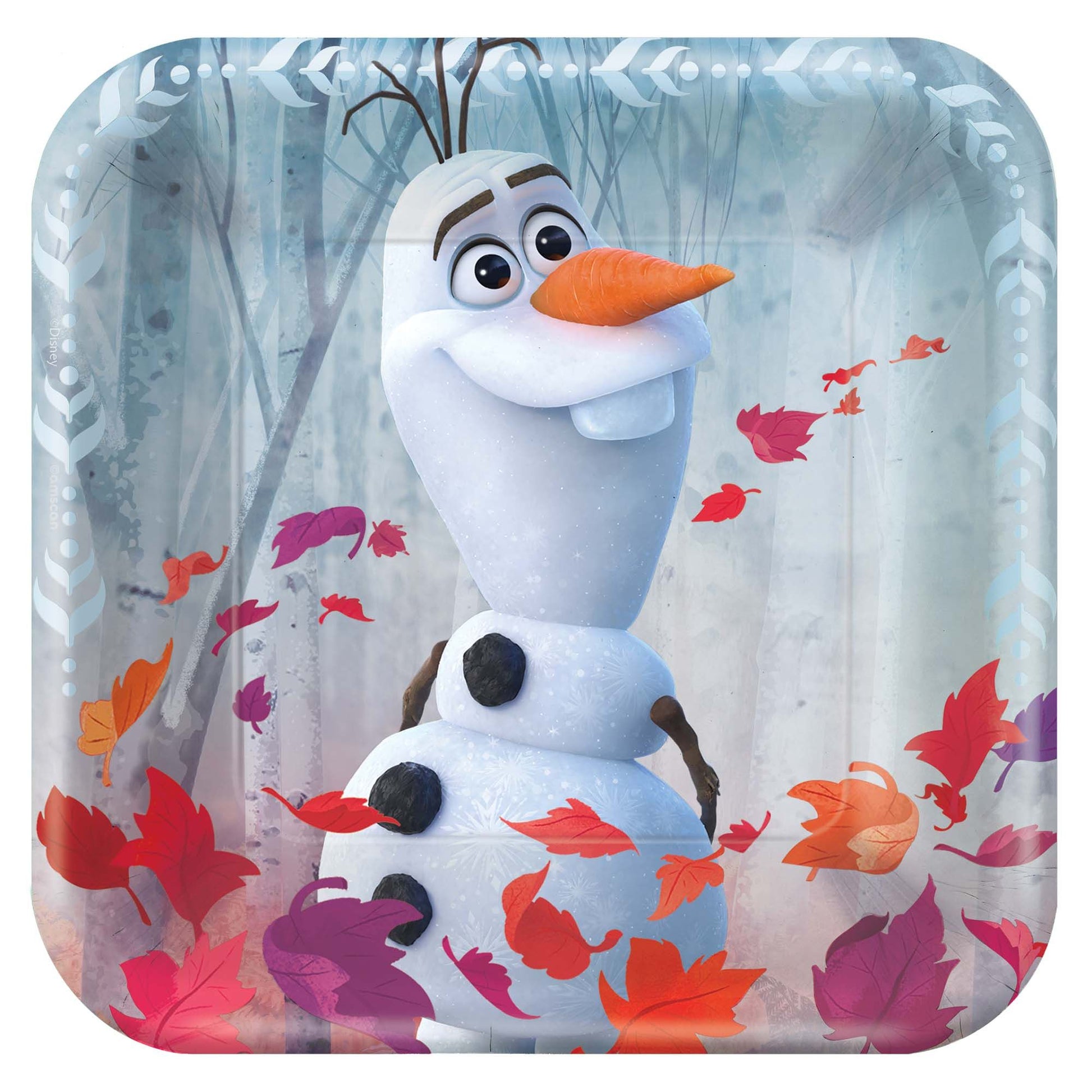 Frozen 2 Square Paper Plates