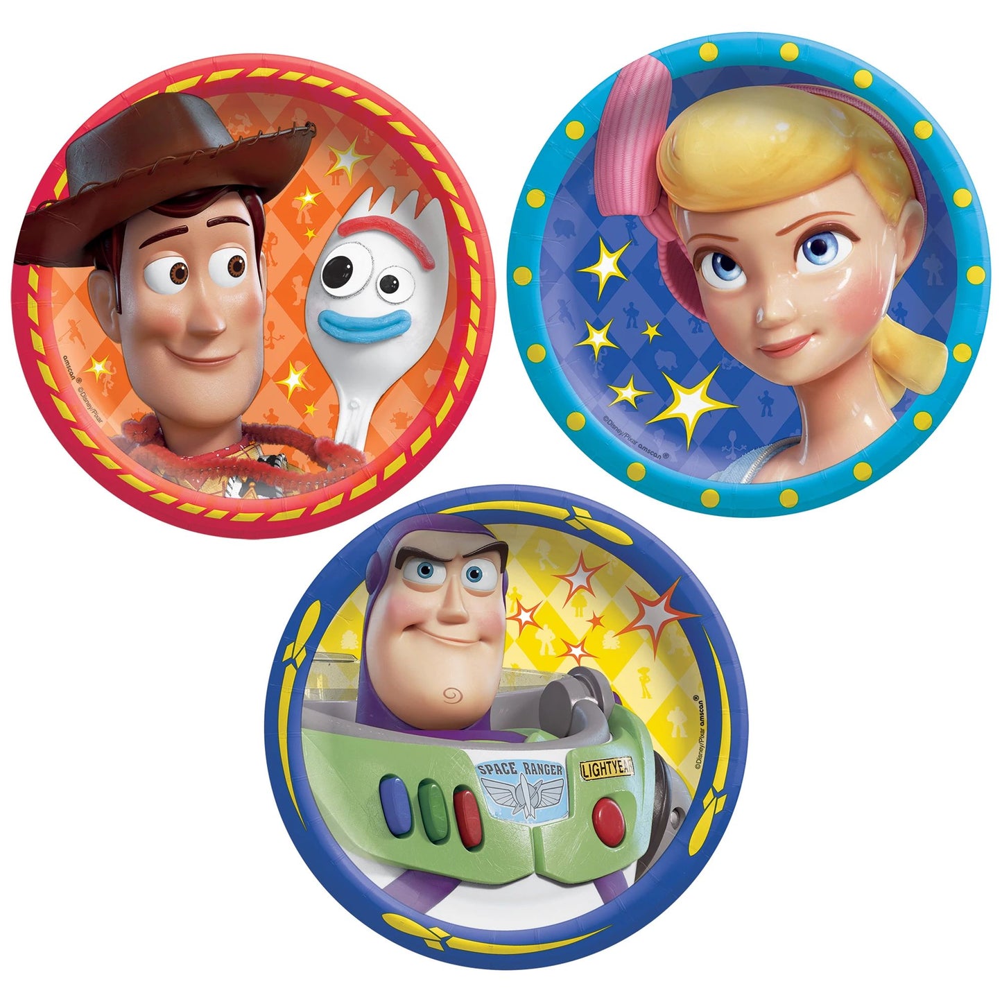 Toy Story Round Paper Plate 9-inch