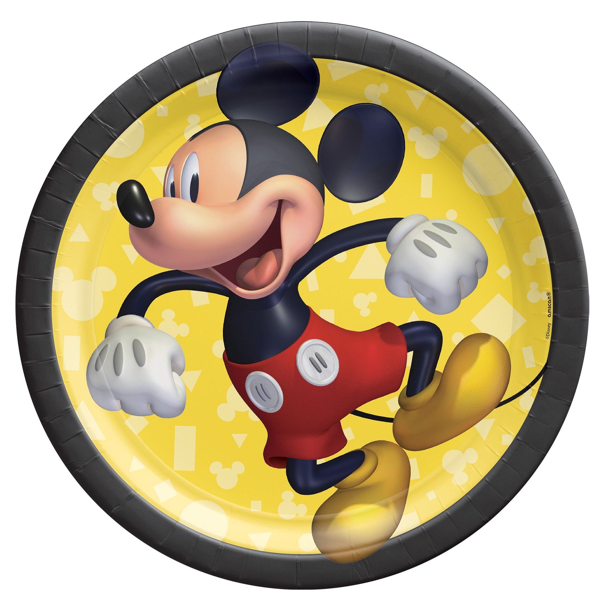 Mickey Mouse Forever Round Paper Plate