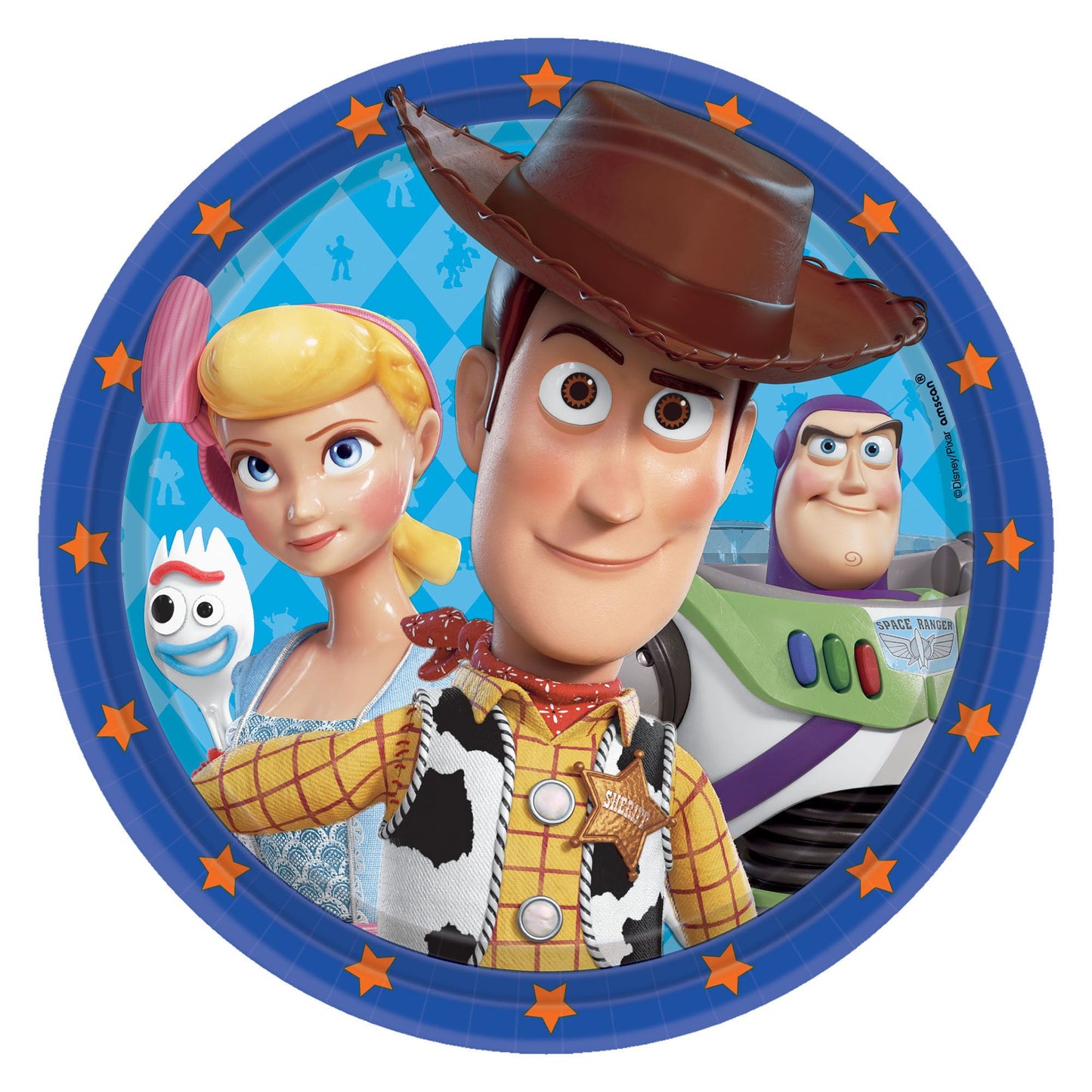 Toy Story Round Paper Plate