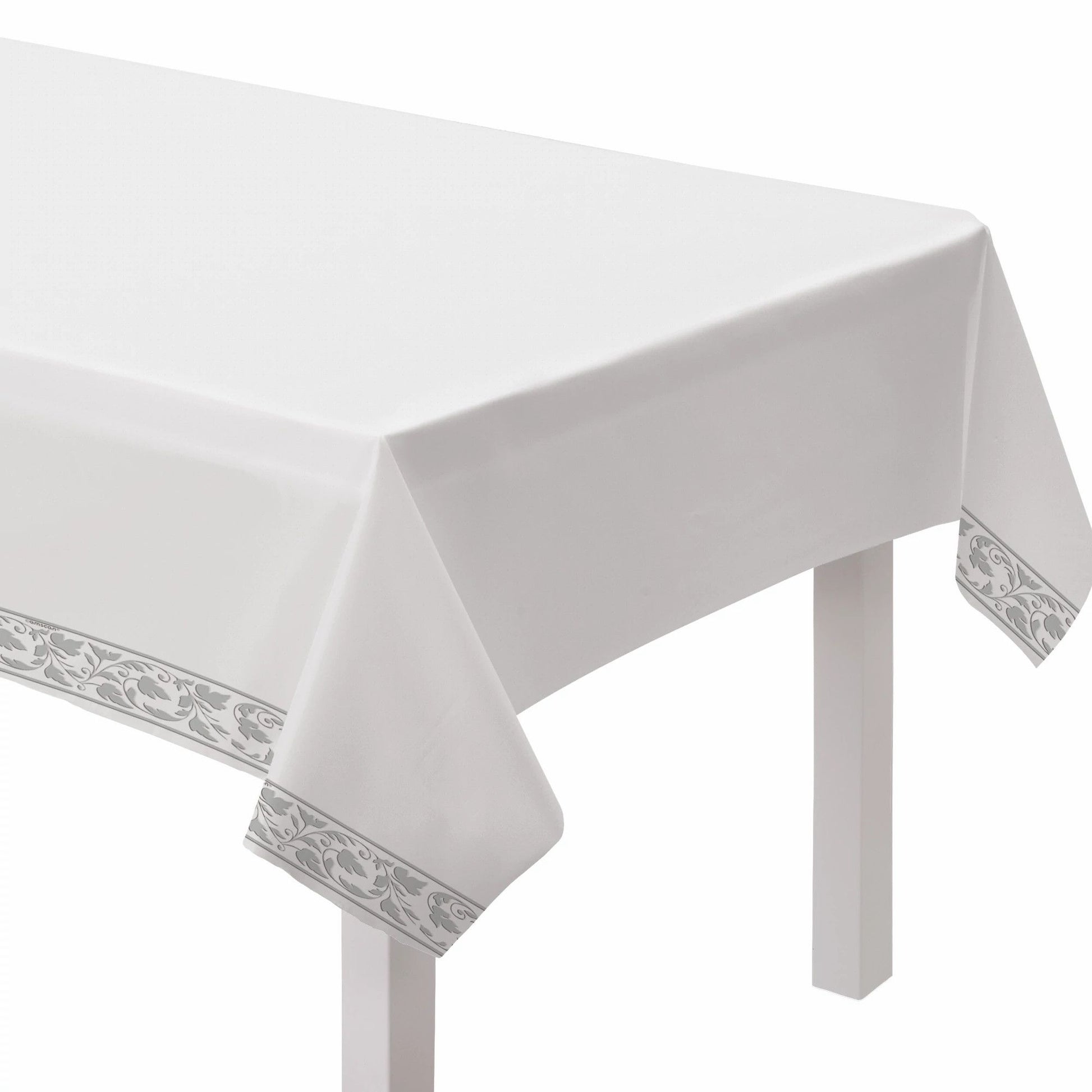Silver Trim Premium Quality Table Cover