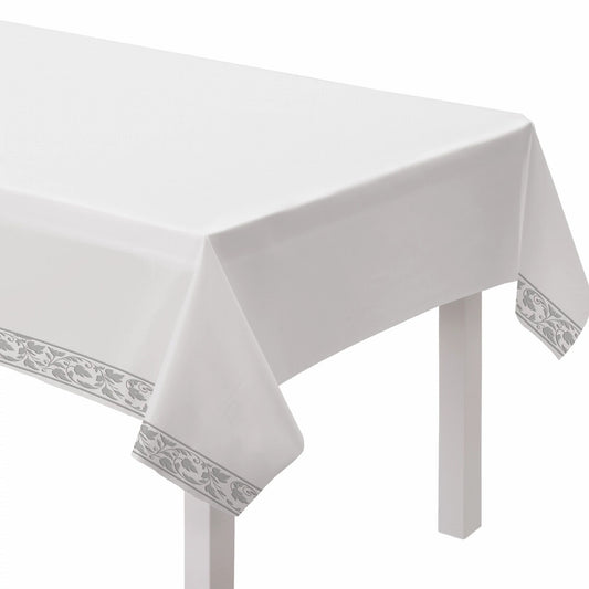 Silver Trim Premium Quality Table Cover