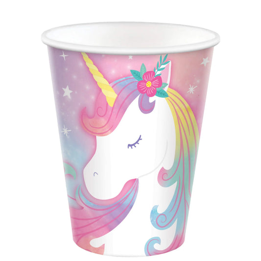 Enchanted Unicorn Paper Cups