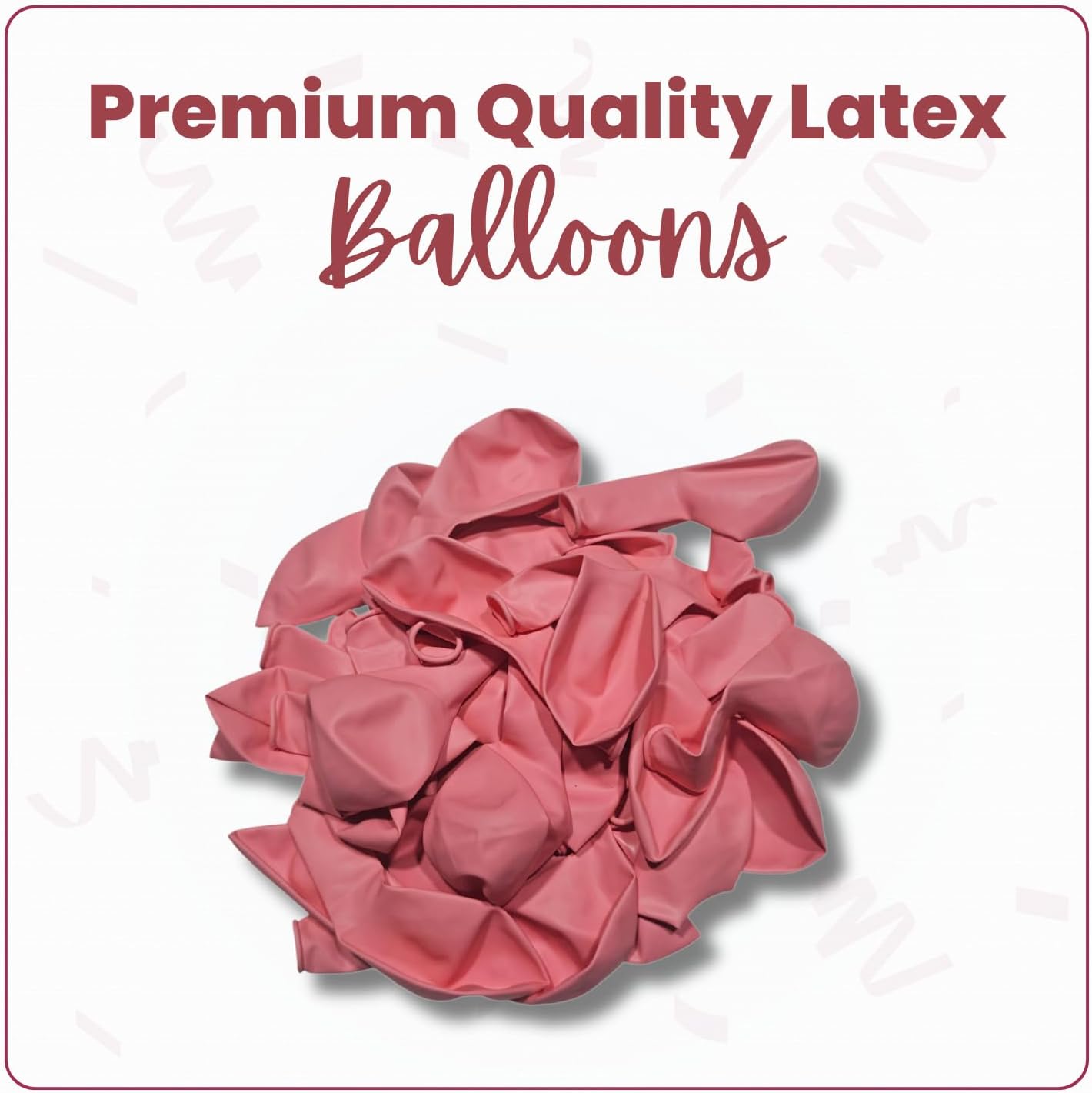 Macaron Pink Latex Balloons