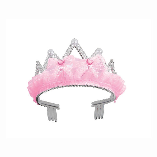 Pink Bows And Ribbon Tiara