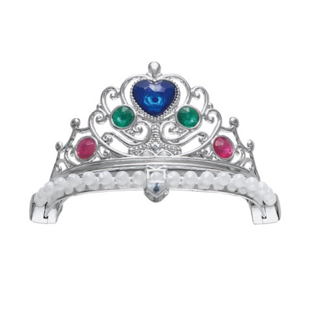 Jeweled Silver Tiara