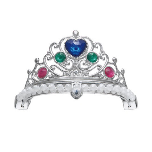 Jeweled Silver Tiara