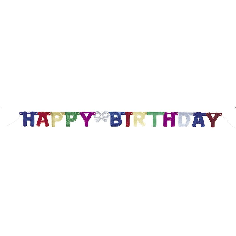 Deluxe Birthday Jointed Banner 4 ft