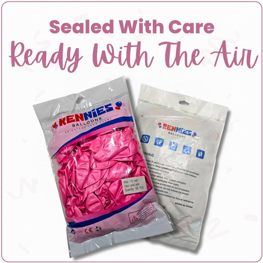 Pearl Pink Latex Balloons