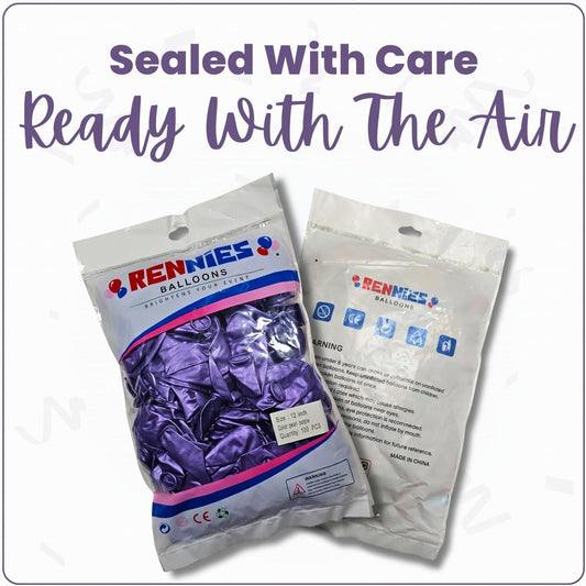 Pearl Purple Latex Balloons