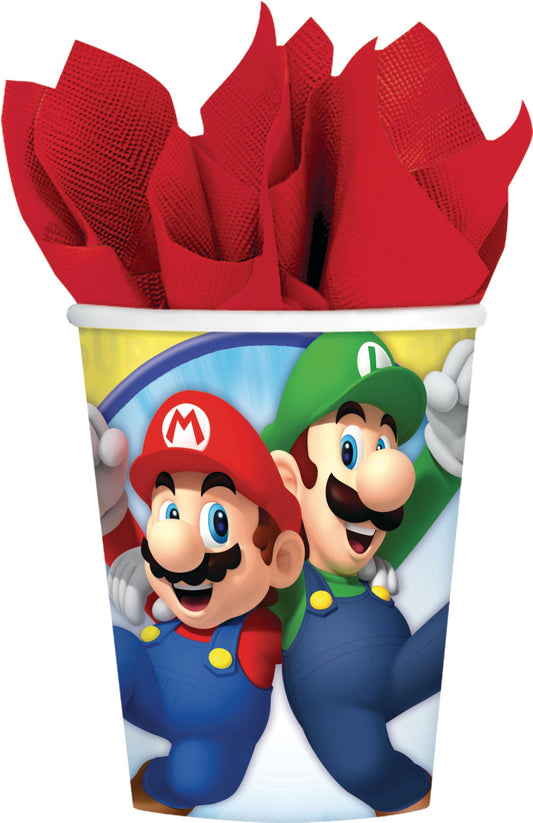 Super Mario Paper Cups