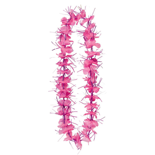 Pink Tinsel Lei