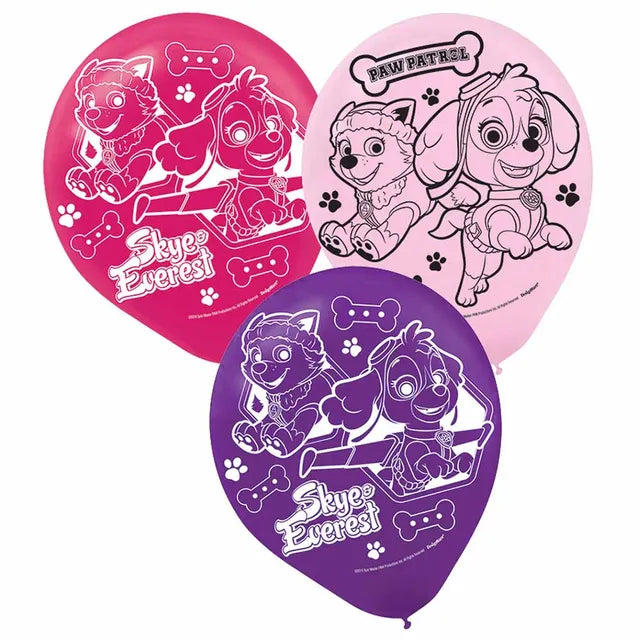 12-inch Paw Patrol Latex party balloon