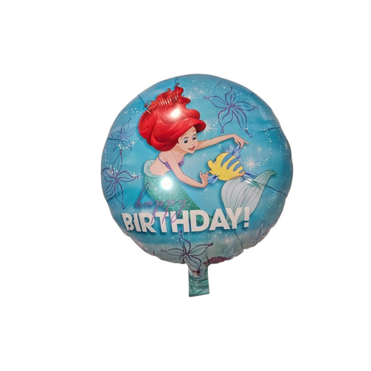 Arial Round Foil Balloon 18