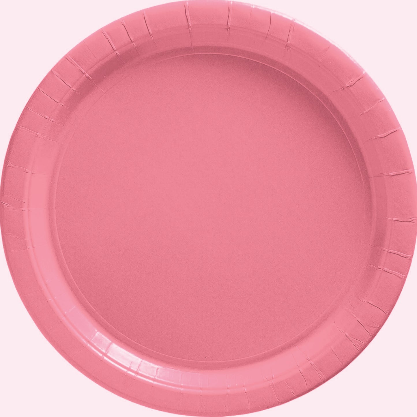 Blush Pink Paper Plates 7" - 8ct