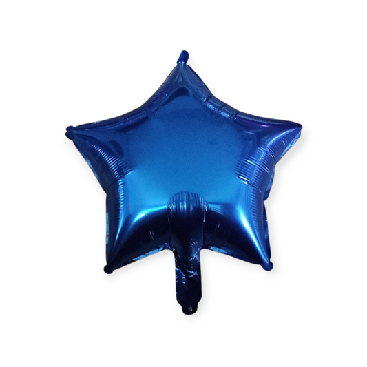 Blue Star Foil Balloon 19 Inch