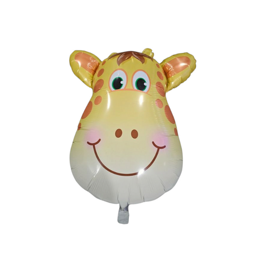 Giraffe Head Large Foil Balloon 29"