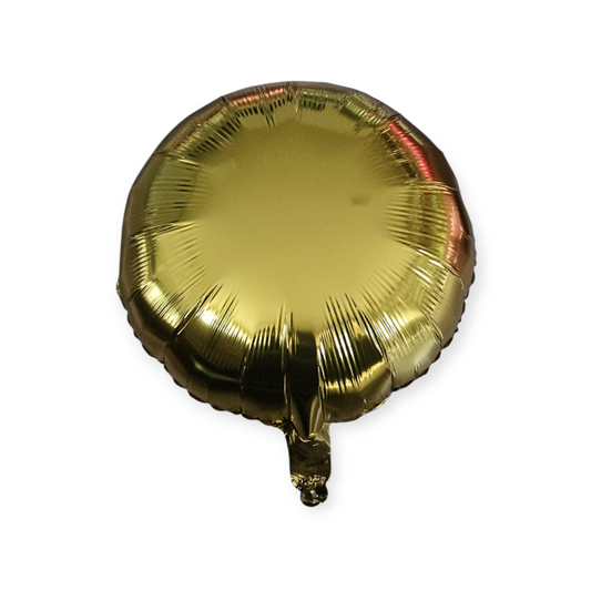 Gold Round Foil Balloon 18 Inch