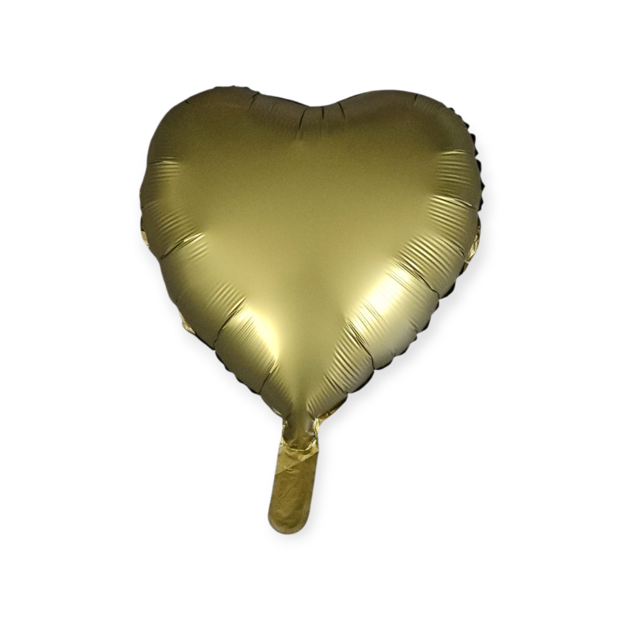 Gold Satin Heart Foil Balloon 17 Inch
