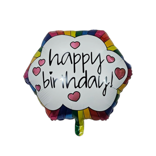 Happy Birthday Foil Balloon 18"