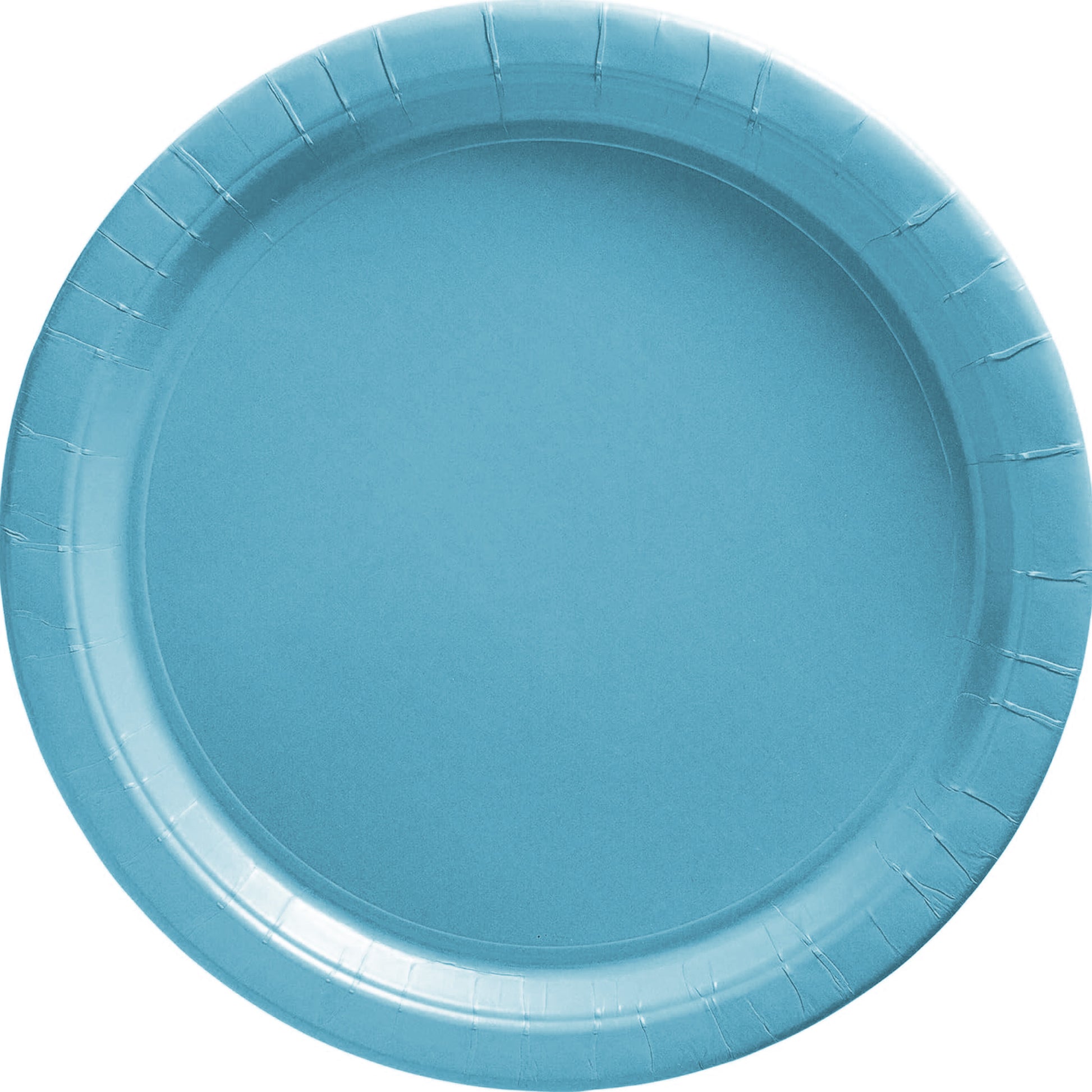 Light Blue Paper Plates 7-inch