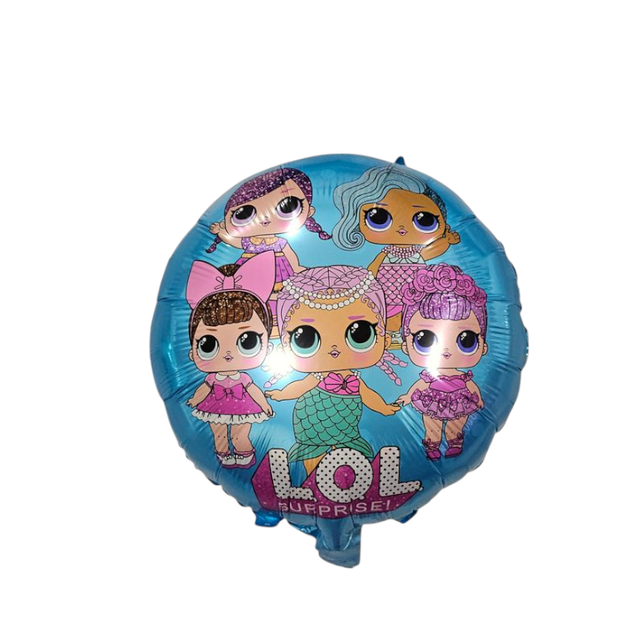 LOL Surprise Blue Foil Balloon 18"