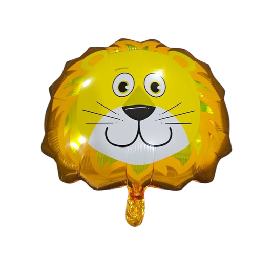 Lion Head Medium Foil Balloon 19